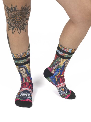 American Socks - Calcetines 'Guadalupe' en blanco