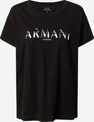 ARMANI EXCHANGE T-shirt '3KYTGD' en noir / blanc, Vue avec produit