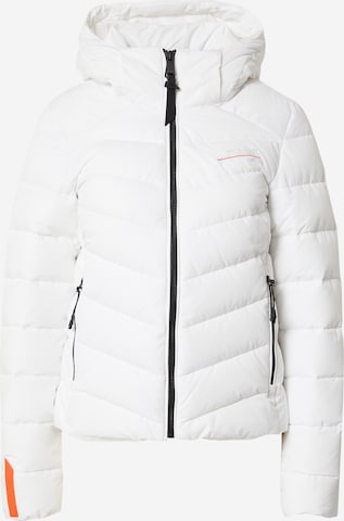 Superdry - Chaqueta de entretiempo en blanco: frente