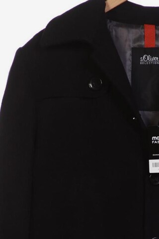 s.Oliver Jacket & Coat in M-L in Black