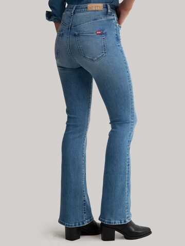 Flared Jeans 'CLARA' di BIG STAR in blu
