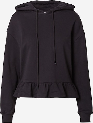 Urban Classics Sweatshirt in Black: front