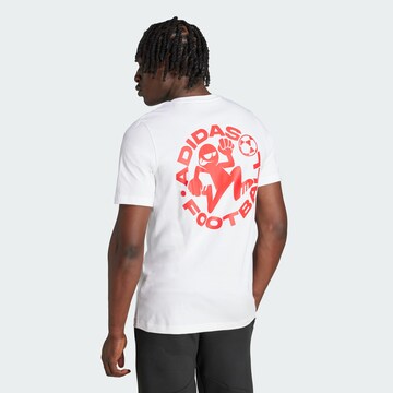 ADIDAS PERFORMANCE Funktionsshirt in Weiß: Vorderseite