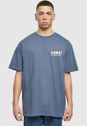 T-Shirt 'Hawai' Merchcode en bleu : devant