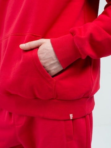 BIG STAR Sweatshirt ' LITSONER ' in Rood