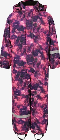 ZigZag Schneeanzug 'Tower' in Lila: Vorderseite