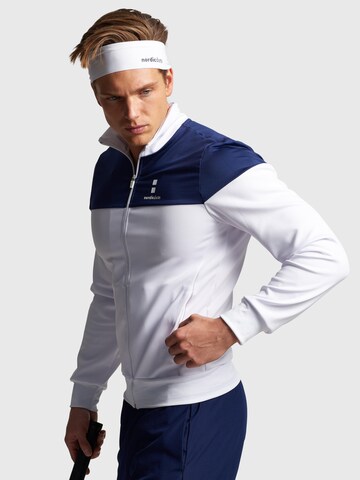 nordicdots Sportjas 'Off Court' in Wit