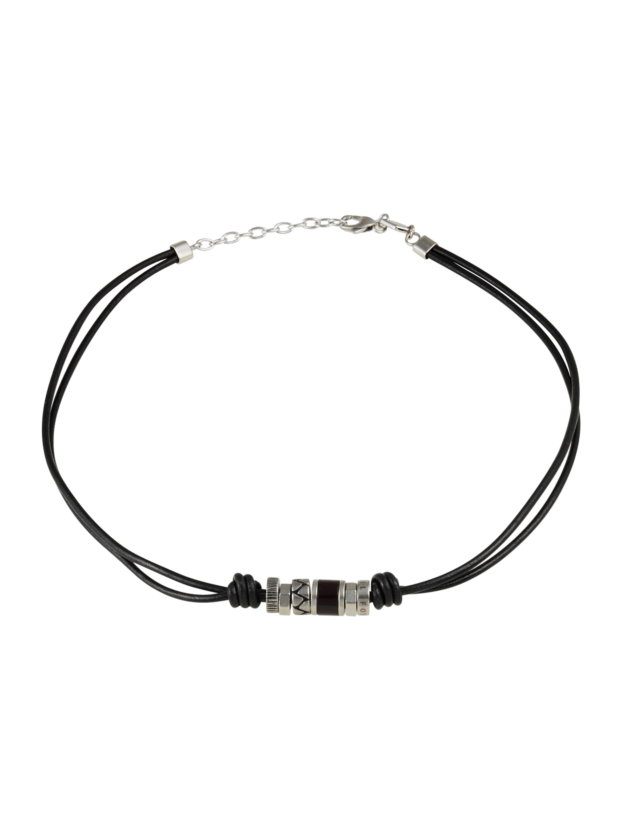 FOSSIL Necklace in Black: front