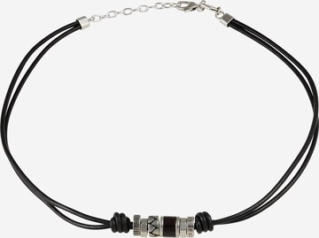 Collana di FOSSIL in nero: frontale