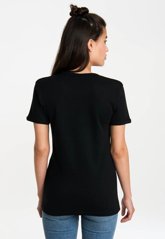 LOGOSHIRT Shirt 'Transformers - Robots In Disguise' in Zwart