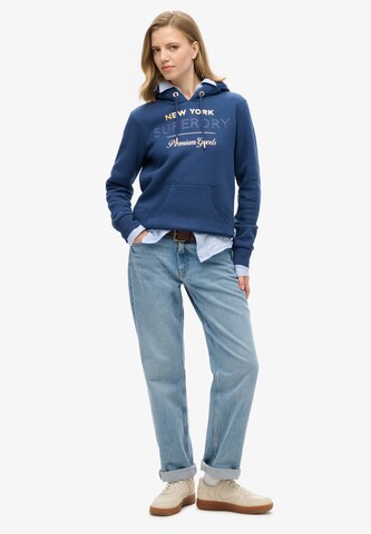 Superdry Sweatshirt in Blau