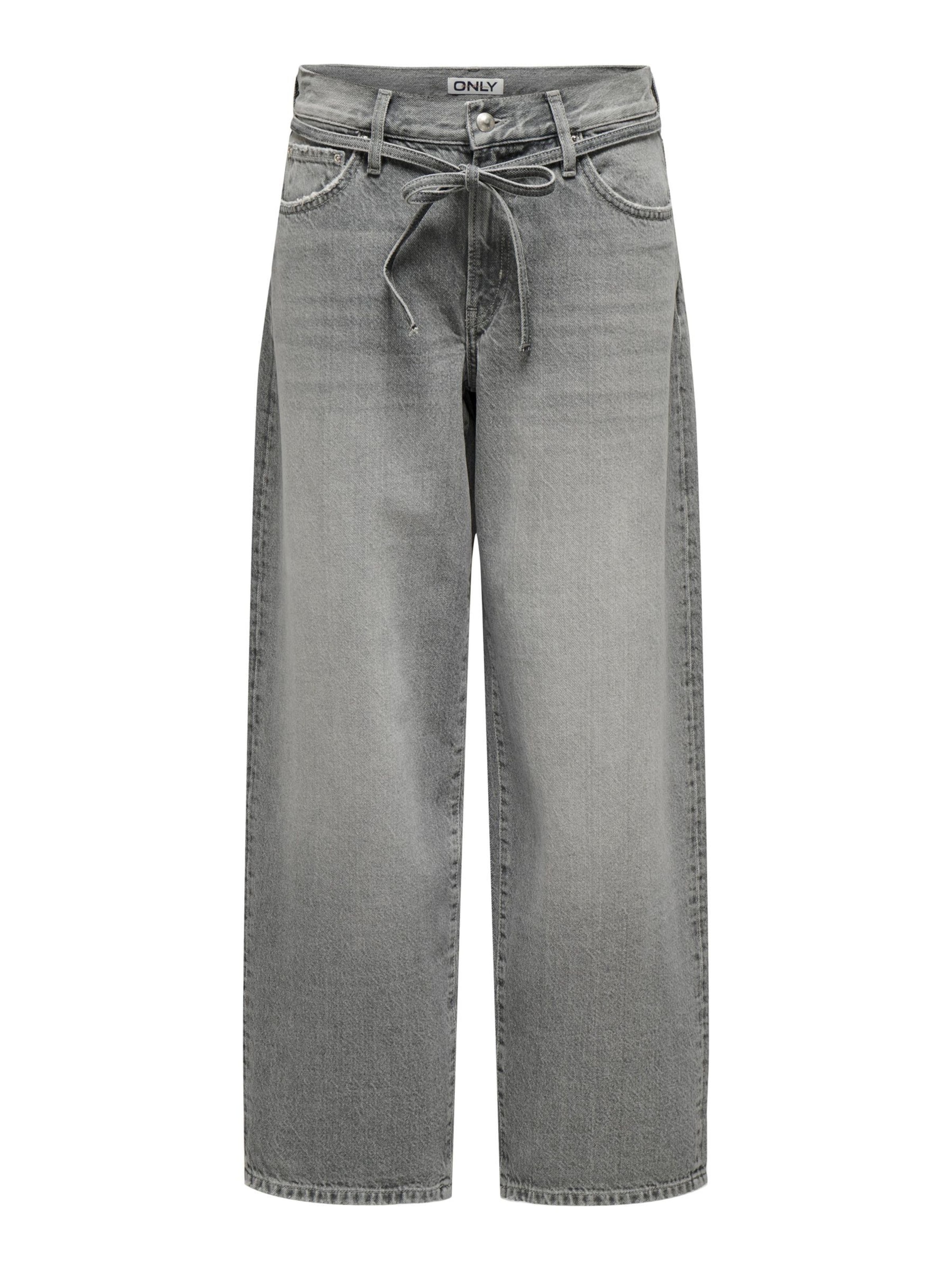 ONLY Wide leg Jeans &#x27;ONLGianna&#x27; in Grey: front
