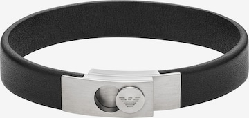 Emporio Armani Bracelet in Black: front