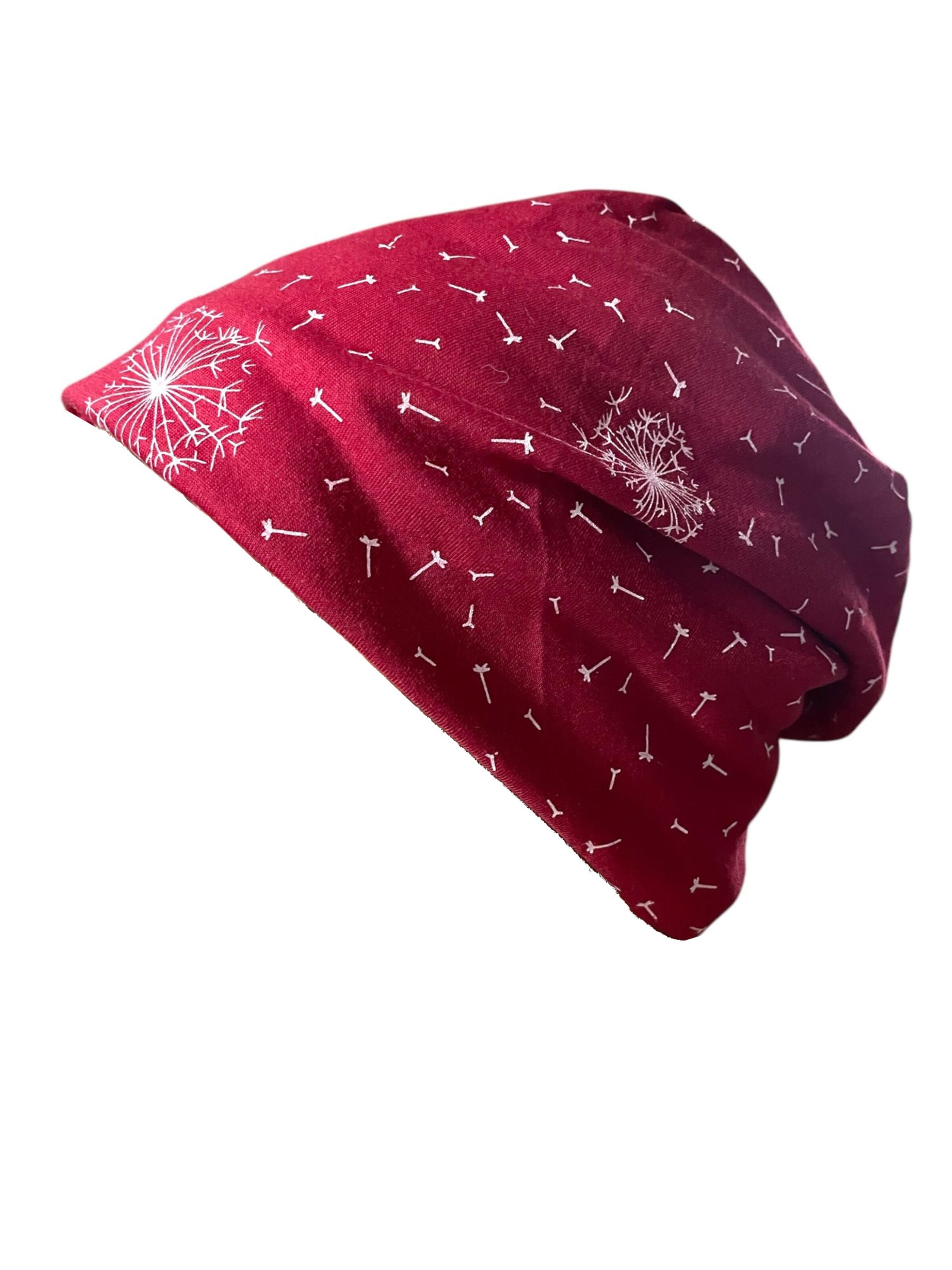 Kumixi Beanie 'Slouch Beanie' in Red: front