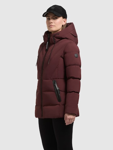 khujo Winterjacke 'Rabb' in Rot