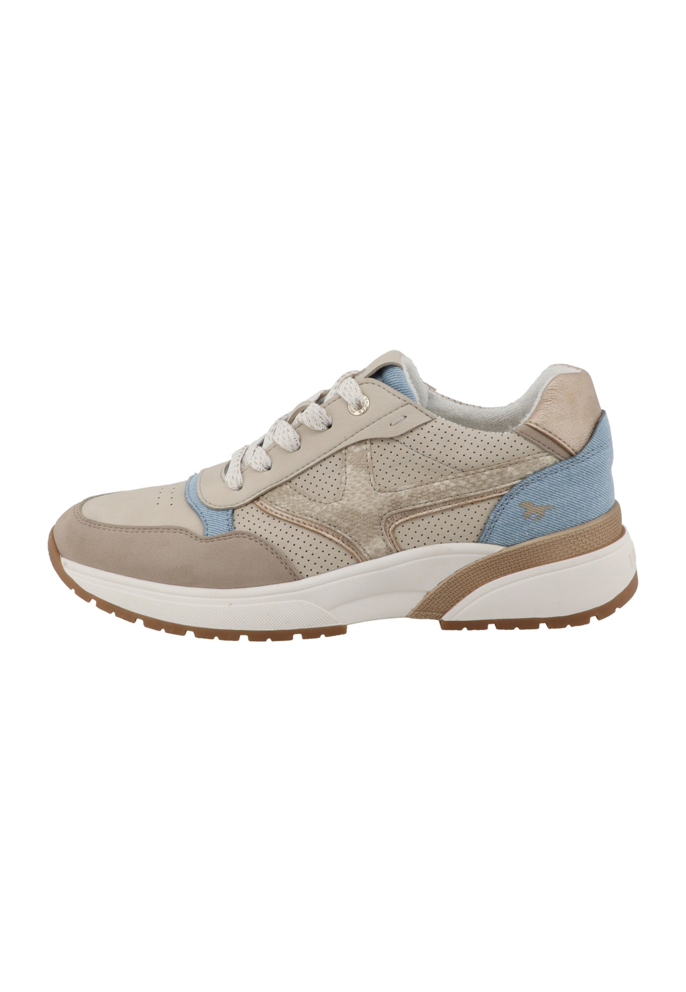 MUSTANG Platform trainers in Beige