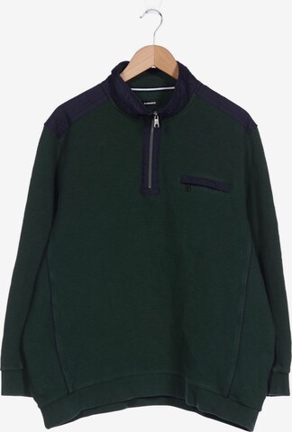 Walbusch Sweatshirt & Zip-Up Hoodie in XXL in Green: front