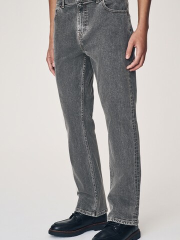 Next Regular Jeans in Grey: front