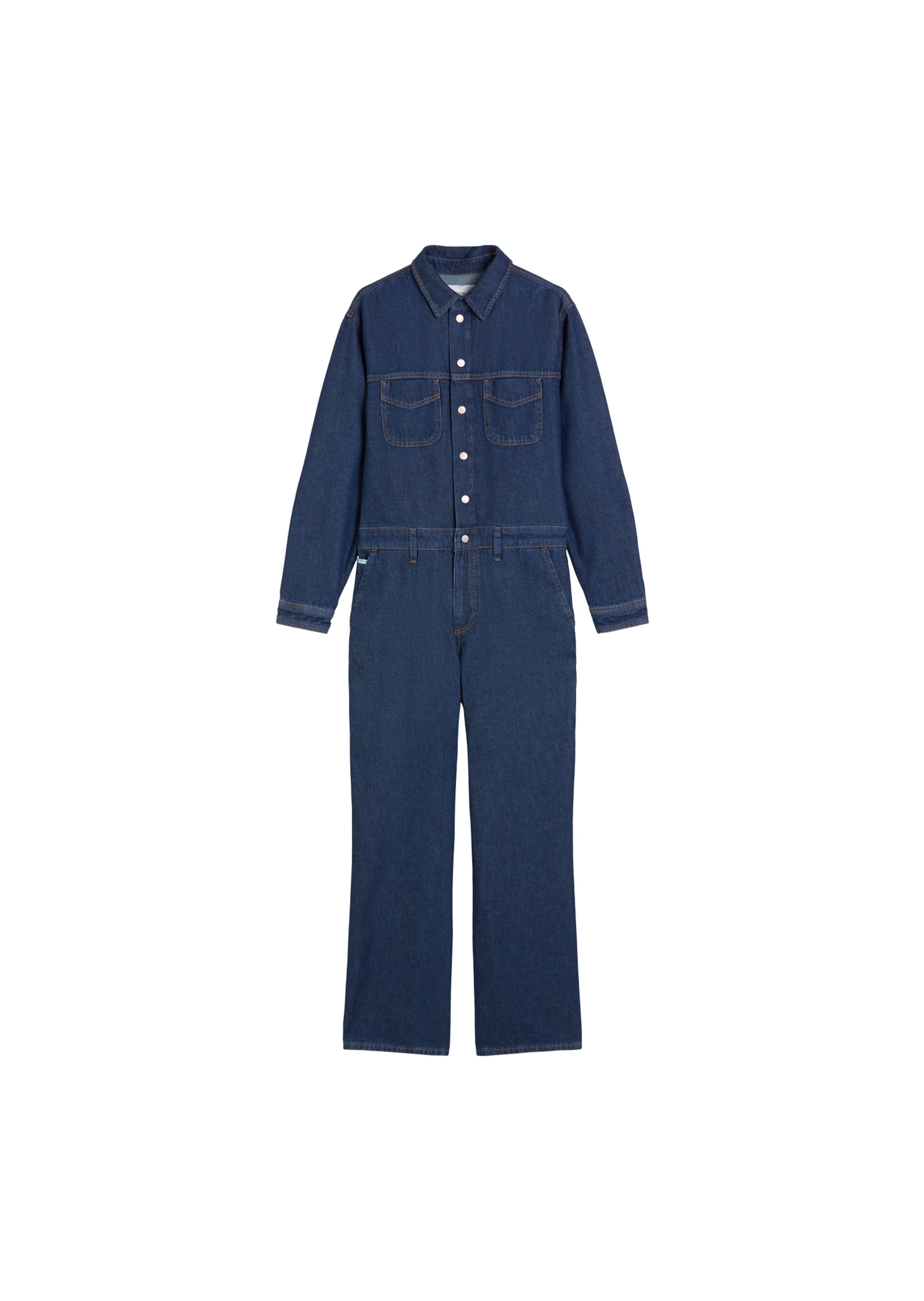 Marc O'Polo DENIM Jumpsuit in dunkelblau, Produktansicht