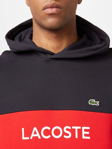 LACOSTE - Sweatshirt em vermelho