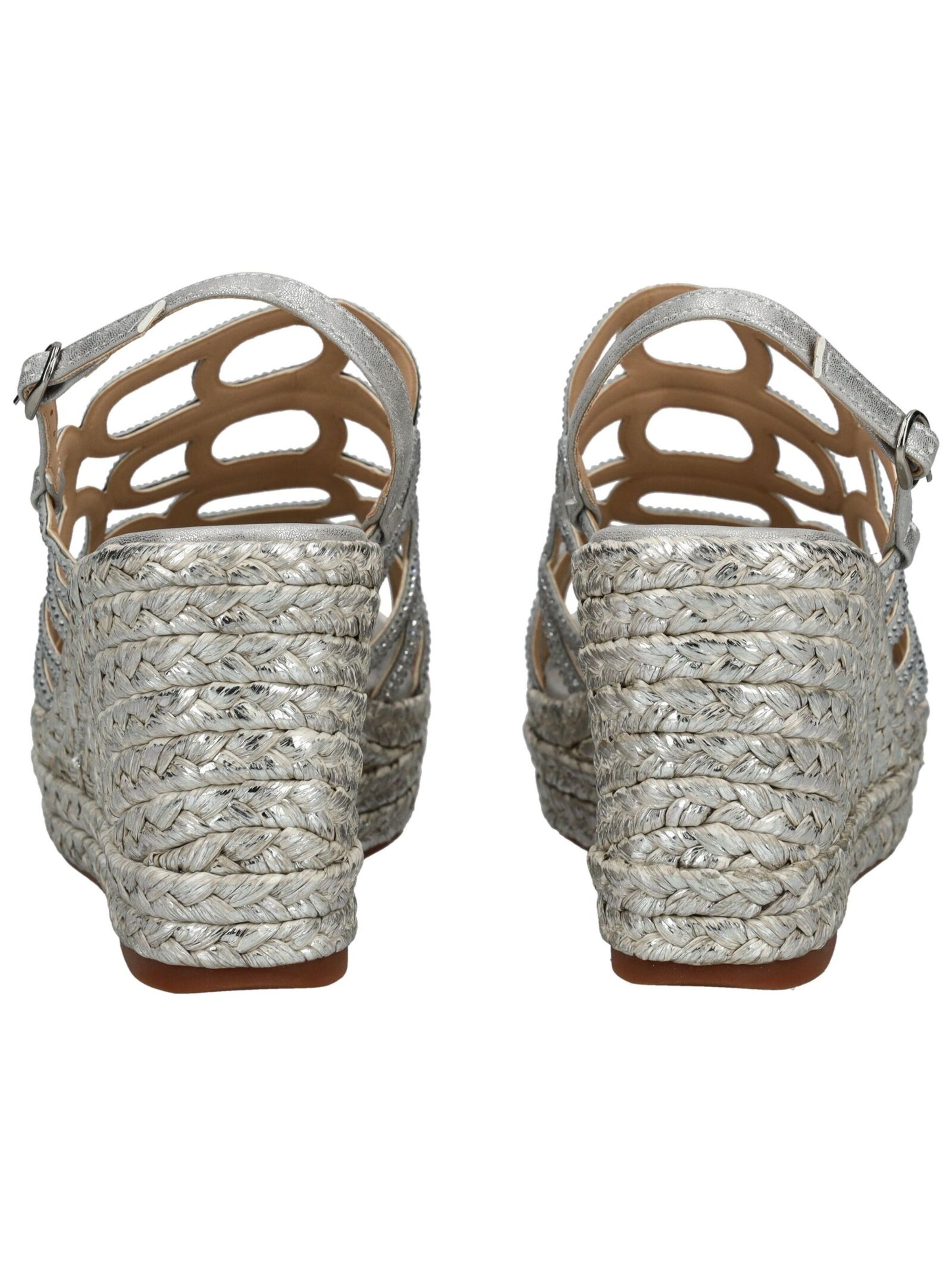 Alma En Pena Sandal in Silver