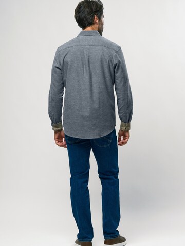 MCS Comfort Fit Skjorte 'Adam' i blå