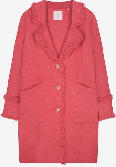 RINO & PELLE Manteau en tricot 'Catena' en rouge, Vue avec produit