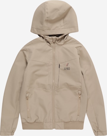 Jack & Jones Junior Between-Season Jacket 'Snap' in Beige: front