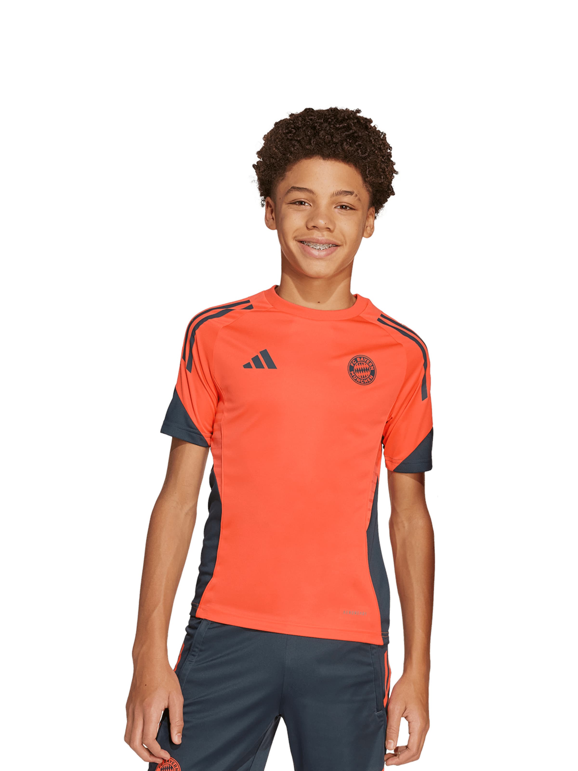 FC BAYERN MÜNCHEN Trainingsshirt in Orange: Vorderseite
