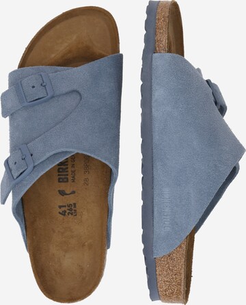 BIRKENSTOCK Muiltjes 'Zürich VL' in Blauw