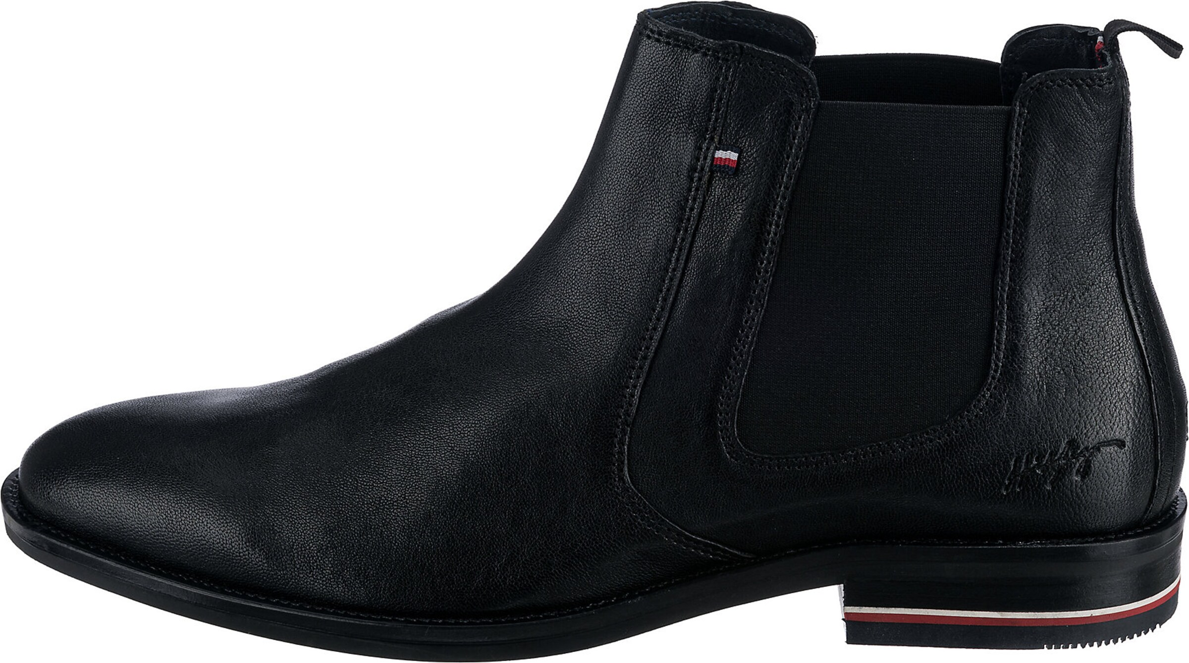 Männer Boots & Stiefel TOMMY HILFIGER Chelsea Boots in Schwarz - NI22021 Männer Boots & Stiefel TOMMY HILFIGER Chelsea Boots in Schwarz - NI22021
