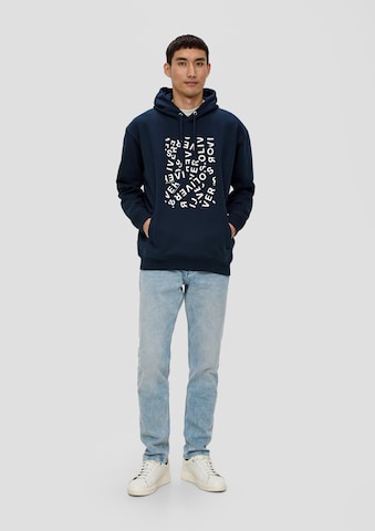 s.Oliver Sweatshirt in Blue