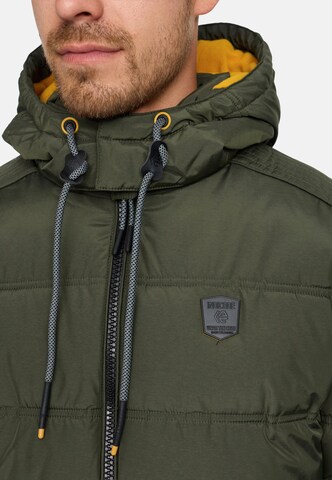 Veste d’hiver 'Coolios' INDICODE JEANS en vert