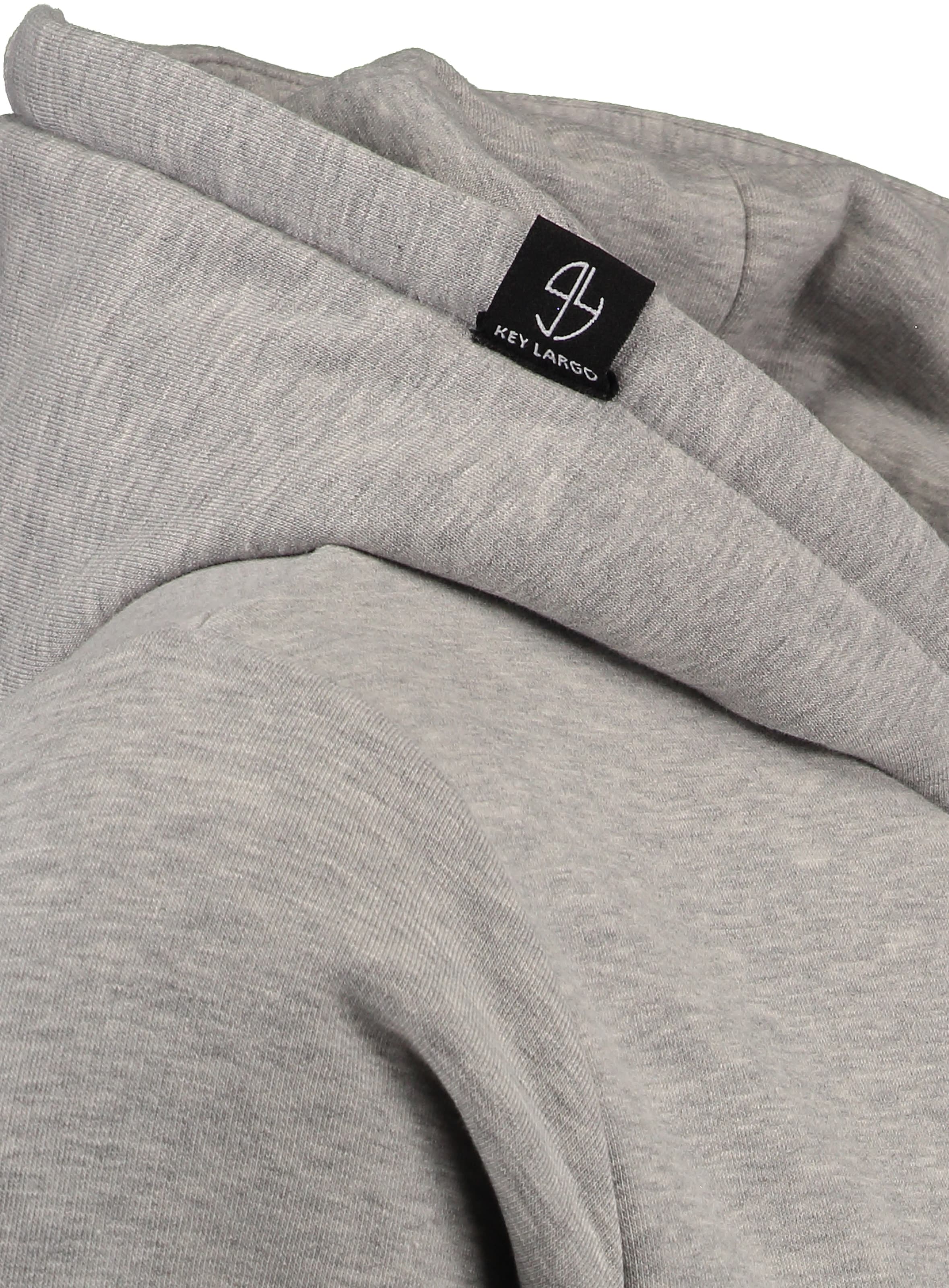Key Largo Sweatshirt ' DARK VALLEY ' in Grey