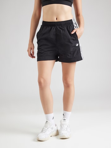 ADIDAS ORIGINALS Свободный крой Штаны в Черный: спереди