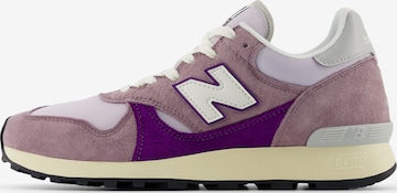 Baskets basses '475' new balance en violet : devant