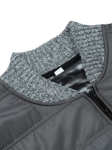 Youthup Strickjacke in Grau