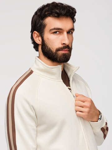 Sweat-shirt Ombre en beige