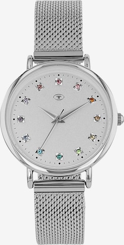 TOM TAILOR Uhr in Silber: Vorderseite