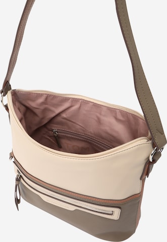 TOM TAILOR Shoulder Bag 'Jule' in Brown