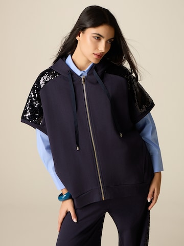 oltre Sweatshirt in Blauw: voorkant