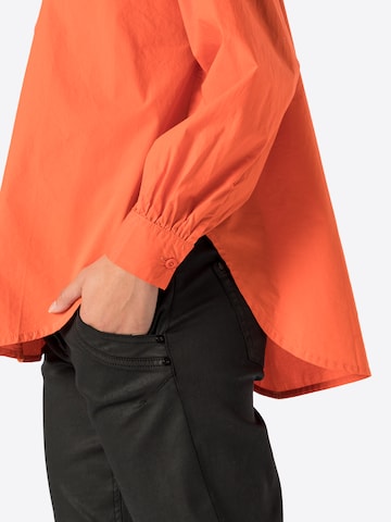 QS Bluse in Orange
