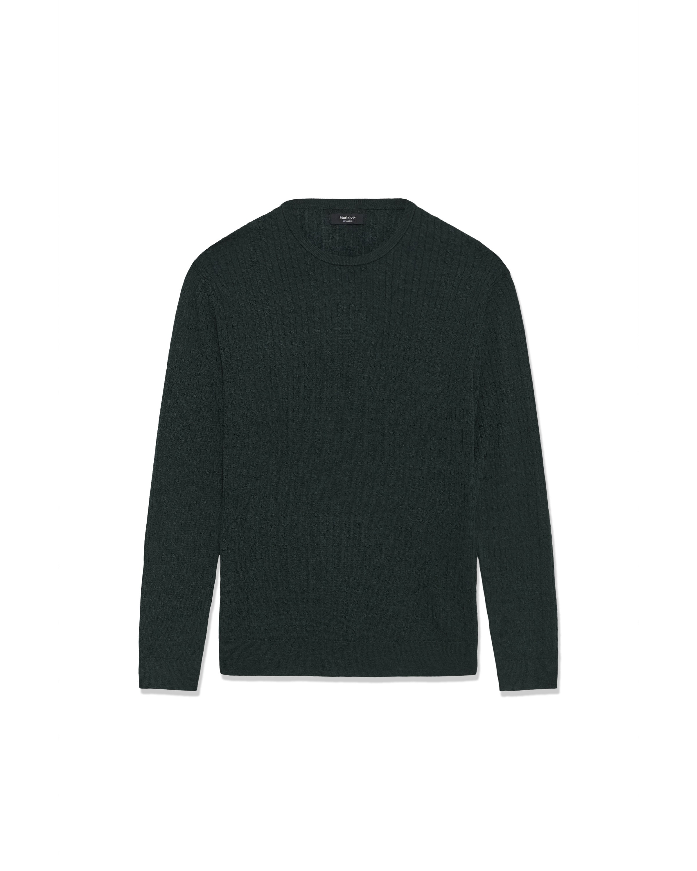 Matinique Sweater 'Margrate' in Green: front