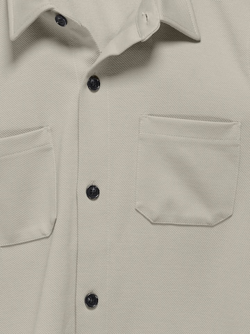 Only & Sons Junior Regular fit Πουκάμισο 'OSJNEW KODYL' σε γκρι
