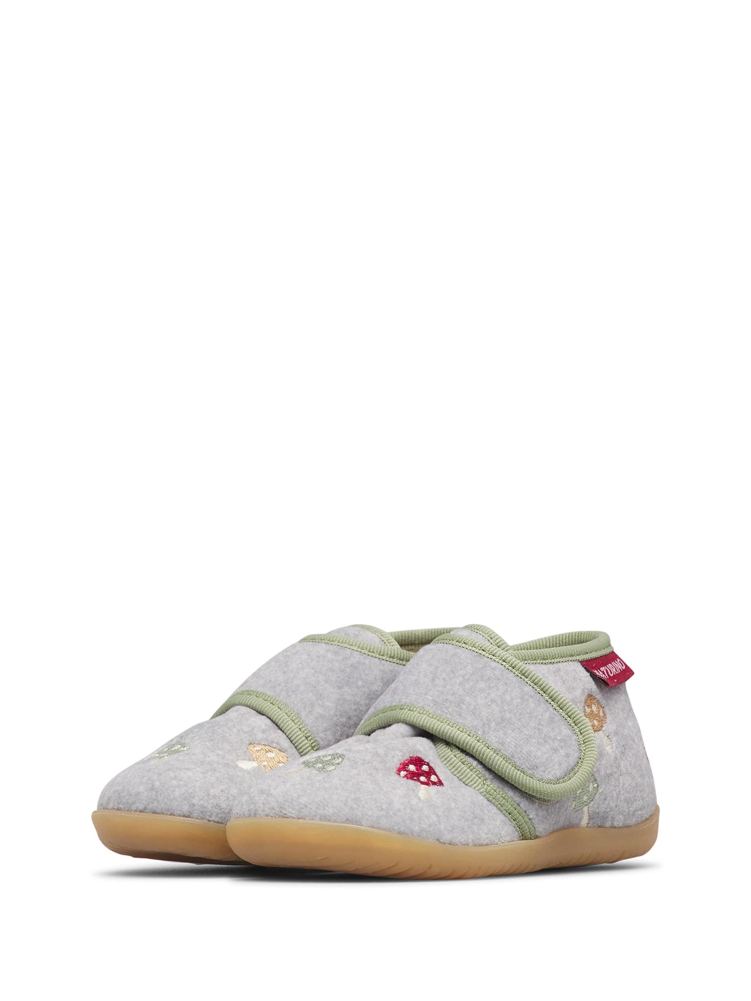 NATURINO Huisschoenen 'EDUNS' in Grijs