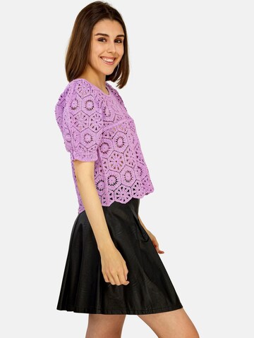 TOOche Knitted Top 'Carino' in Purple