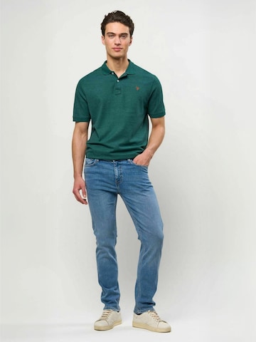 Coupe regular Chemise ' UMAlfred ' U.S. POLO ASSN. en vert