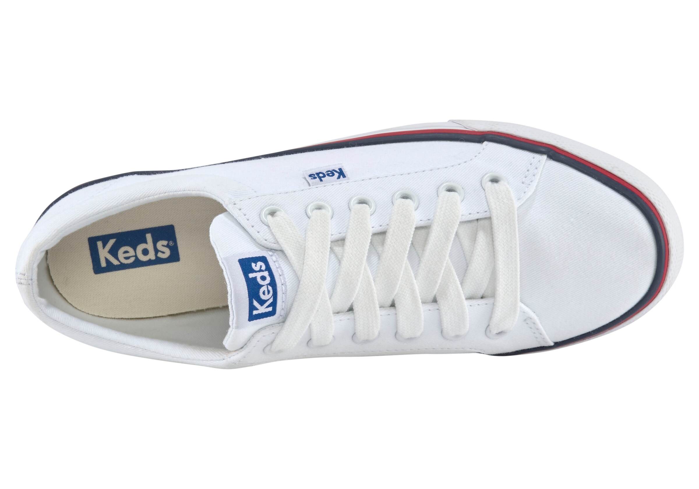 Baskets basses KEDS en blanc