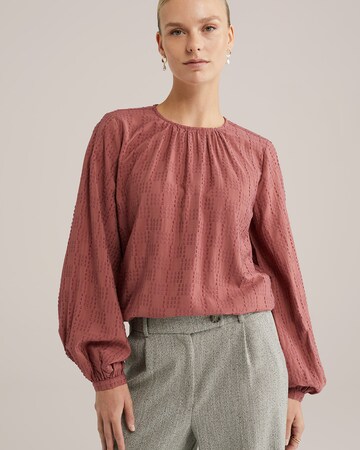 WE Fashion Bluza | roza barva: sprednja stran