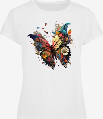 T-shirt F4NT4STIC en blanc : devant